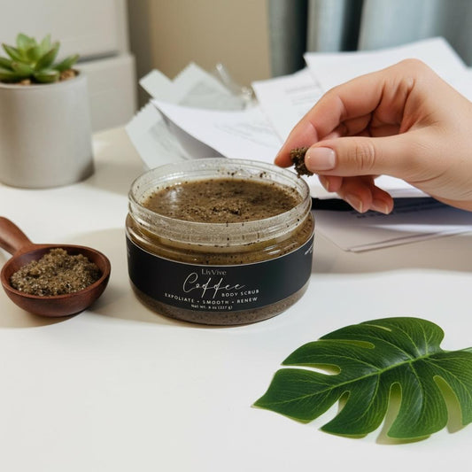 Coffee Body Scrub – Exfoliating Sugar Scrub – 8 oz