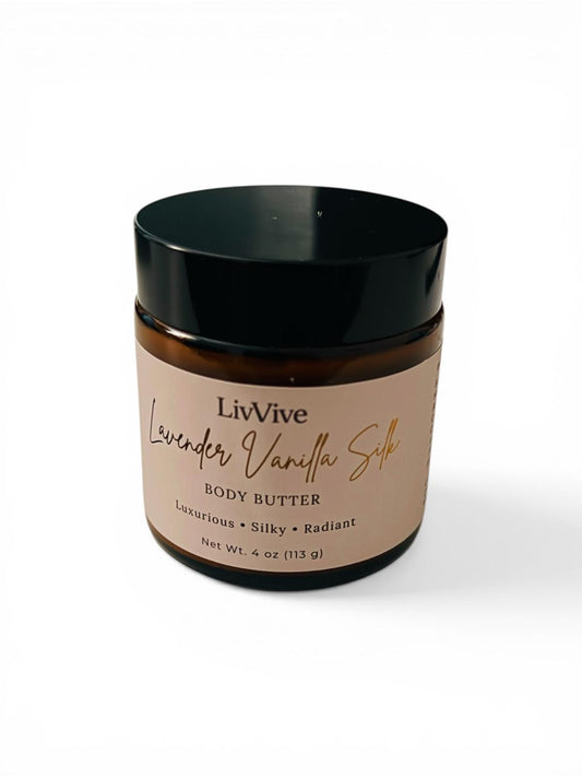 Lavender Vanilla Body Butter - 4 oz