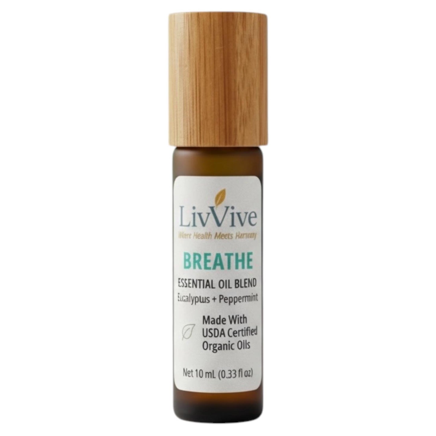 Organic Breathe Essential Oil Blend (10ml Roll-On)