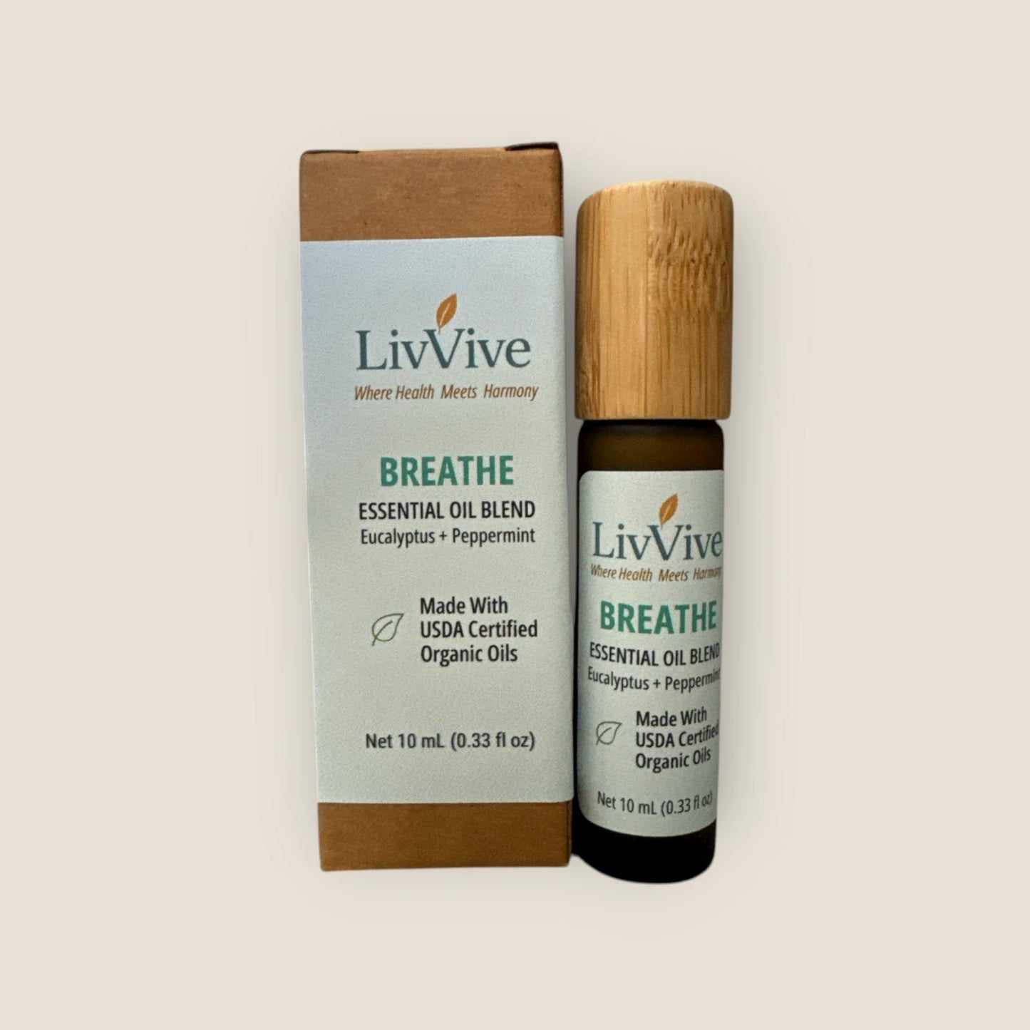 Organic Breathe Essential Oil Blend (10ml Roll-On)