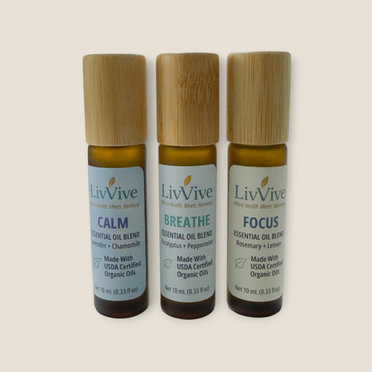 Roll-On Trio Bundle (Calm + Breathe + Focus