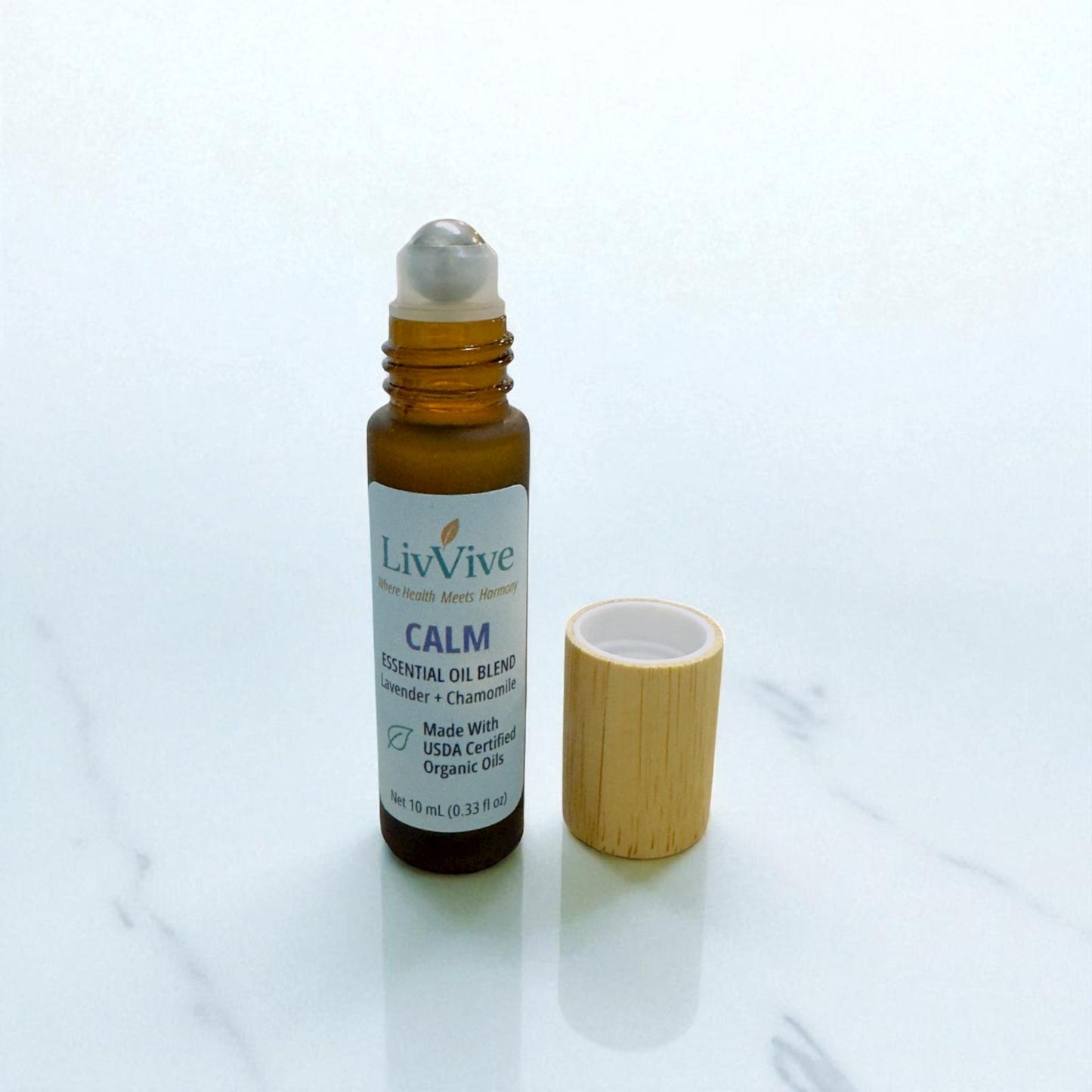 Organic Calm Essential Oil Blend (10ml Roll-On)