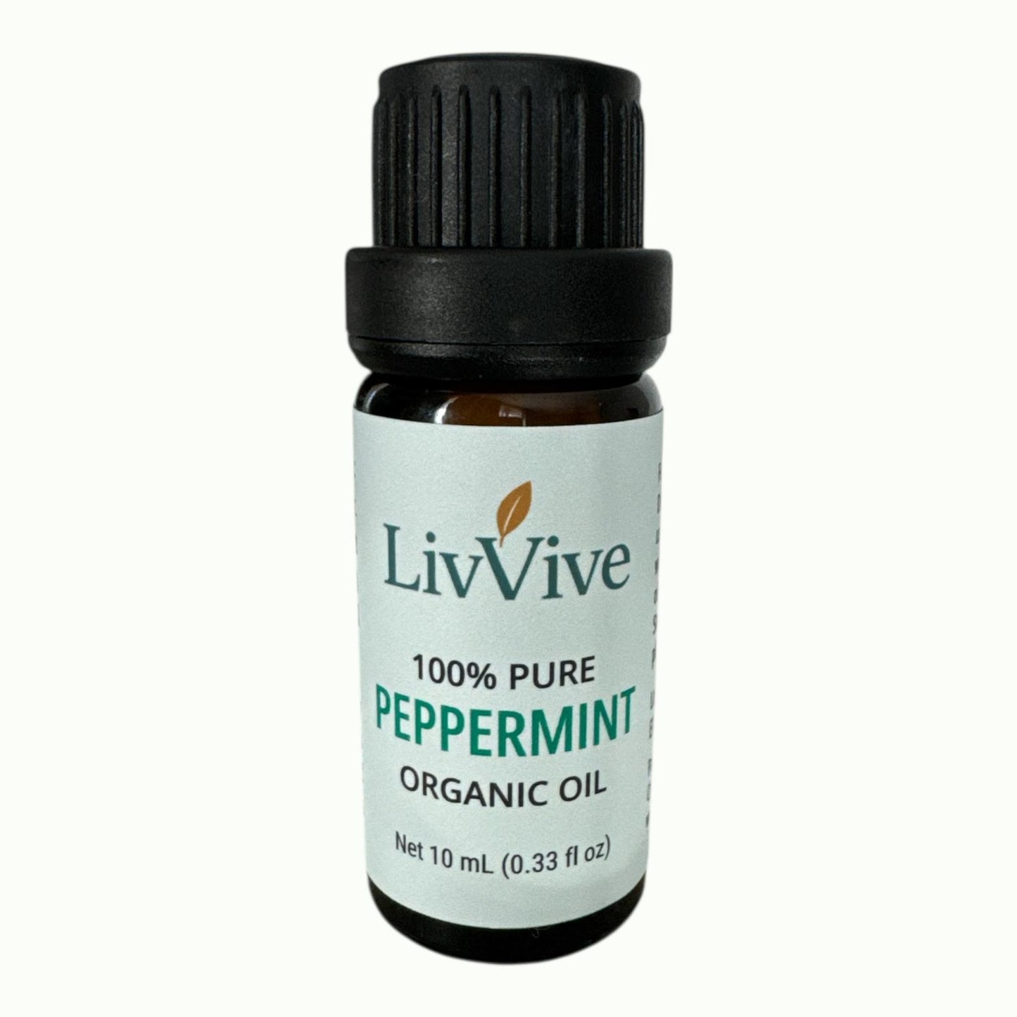 Organic Peppermint Essential Oil (10ml Euro Dropper)