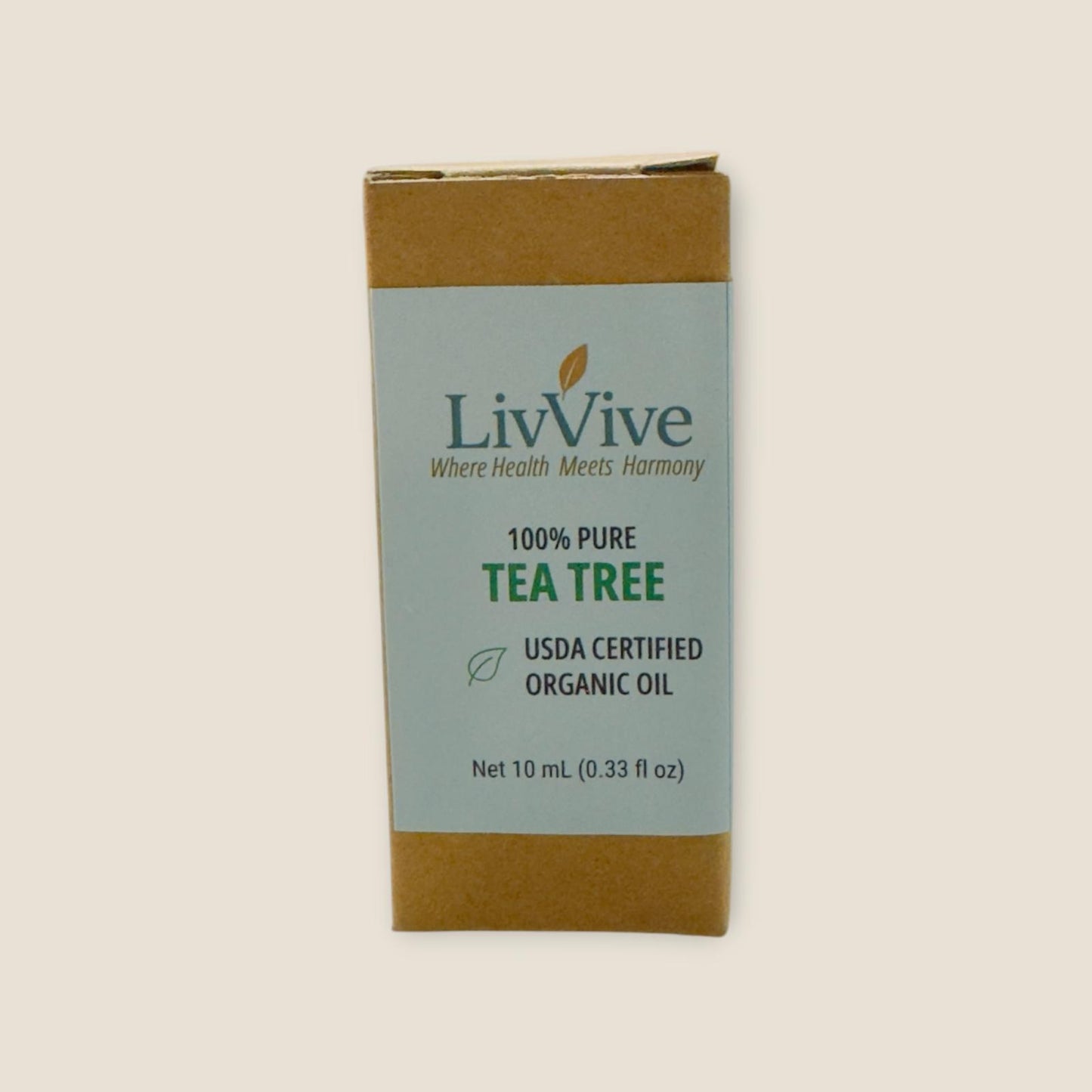 Organic Tea Tree Essential Oil (10ml Euro Dropper)