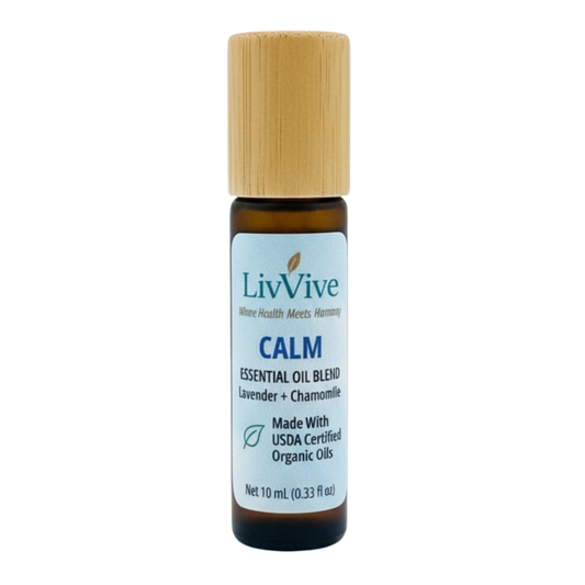 Organic Calm Essential Oil Blend (10ml Roll-On)