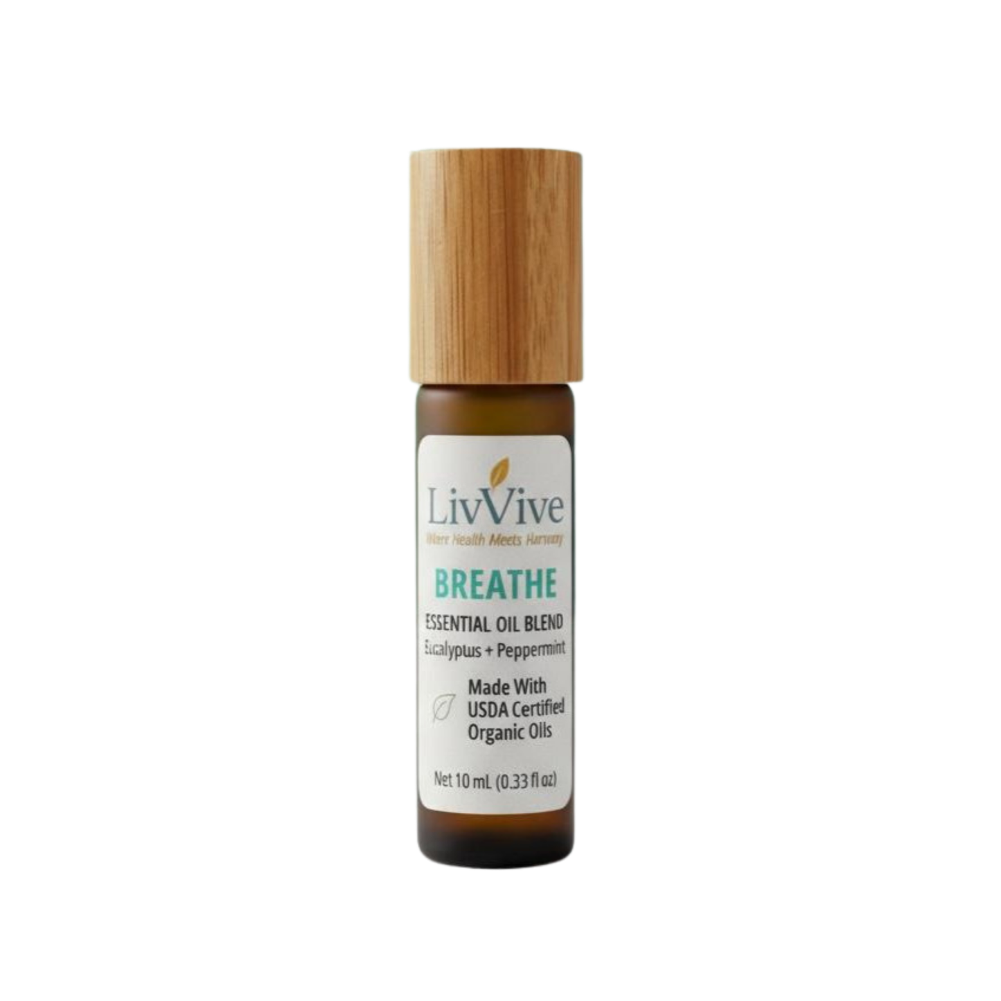 Organic Breathe Essential Oil Blend (10ml Roll-On)