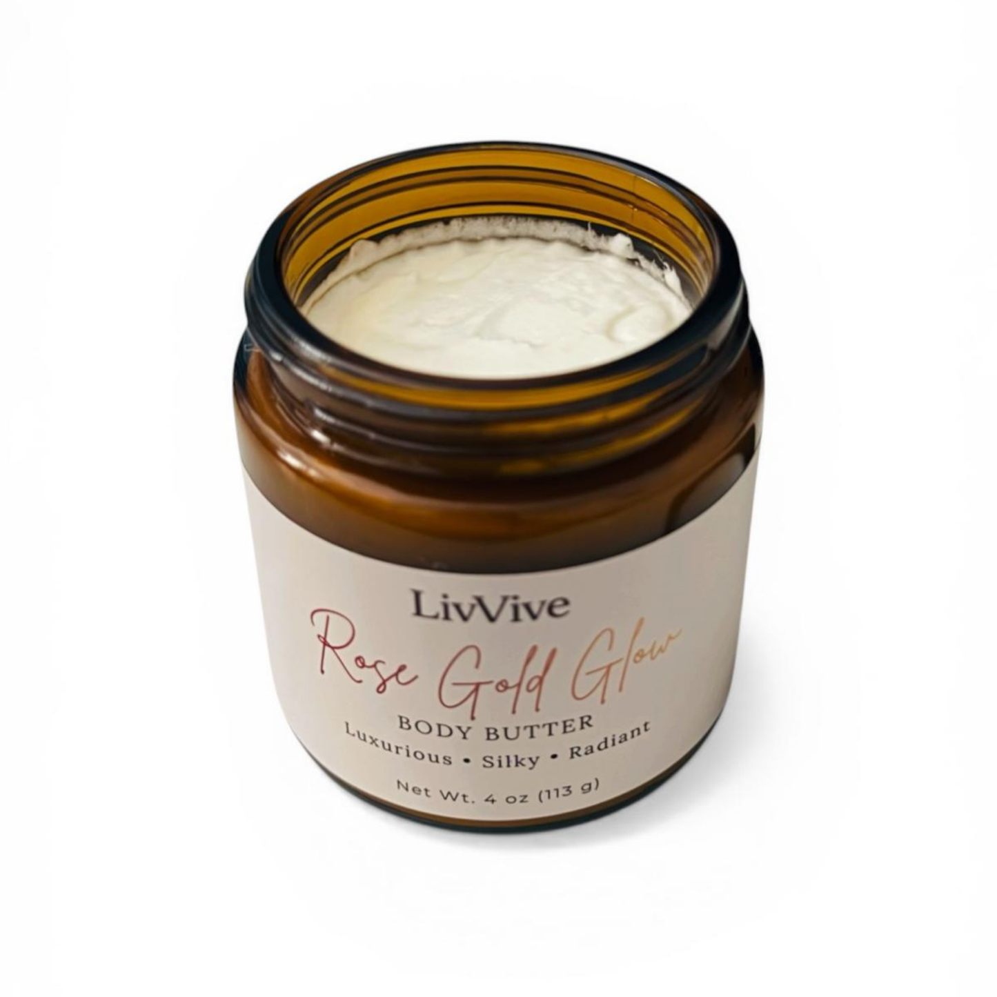 Rose Gold Glow Body Butter – 4 oz