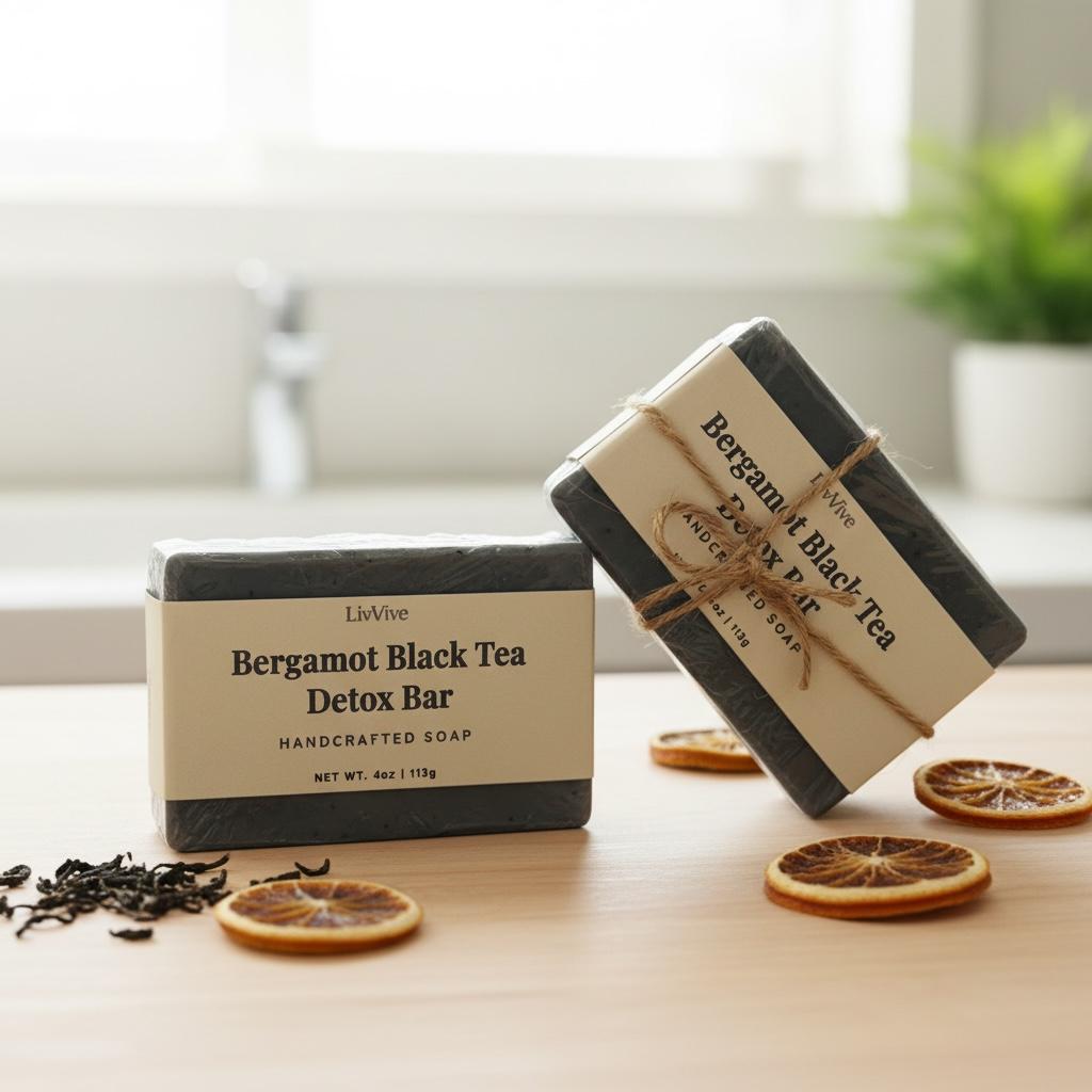 Bergamot Black Tea Detox Bar