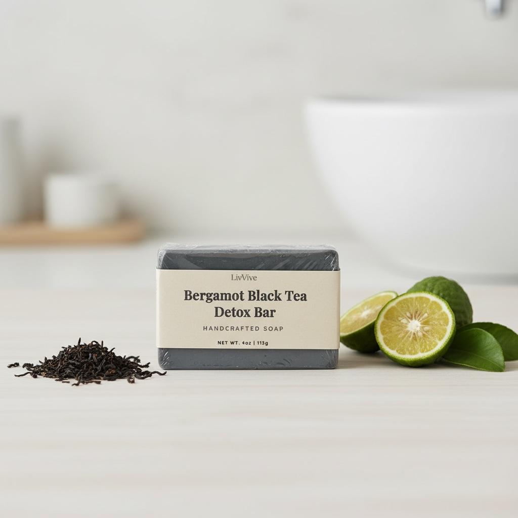Bergamot Black Tea Detox Bar