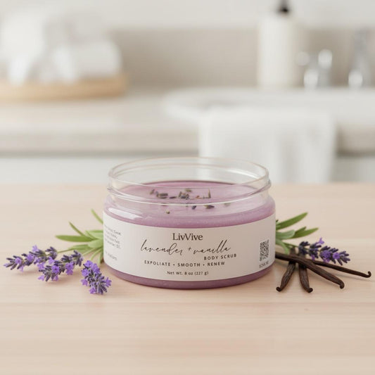Lavender Vanilla Body Scrub