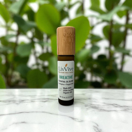 Organic Breathe Essential Oil Blend (10ml Roll-On)
