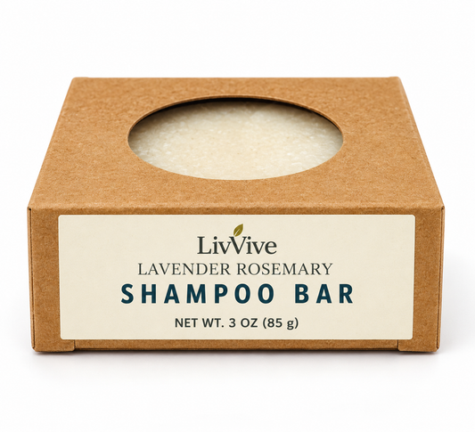 Lavender Rosemary Shampoo Bar – 3 oz